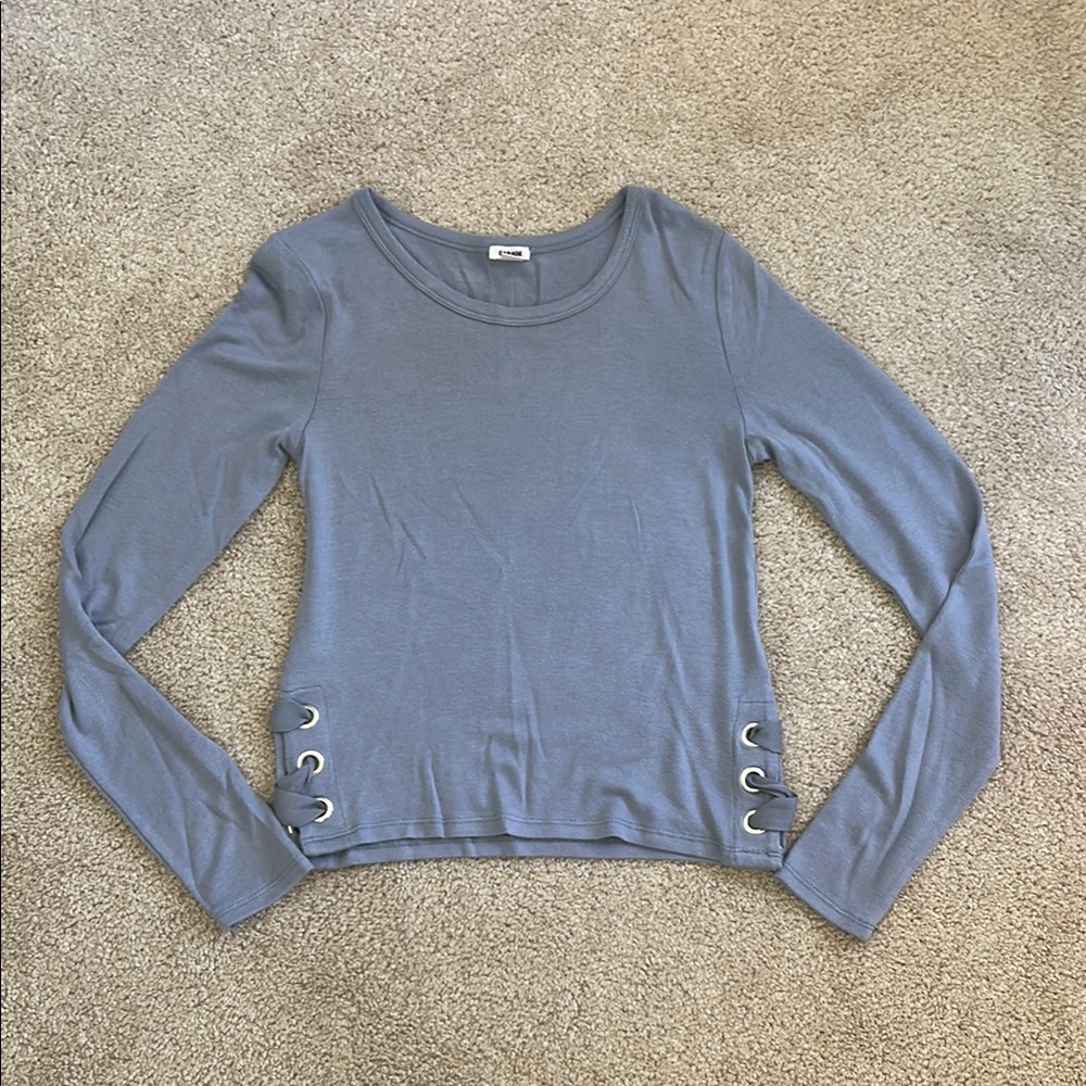 NWOT Garage Light Purple Long Sleeve Top
